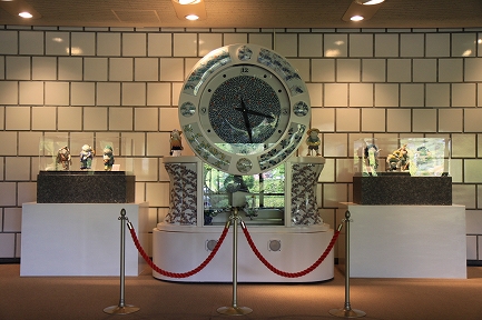 からくりオルゴール時計-1