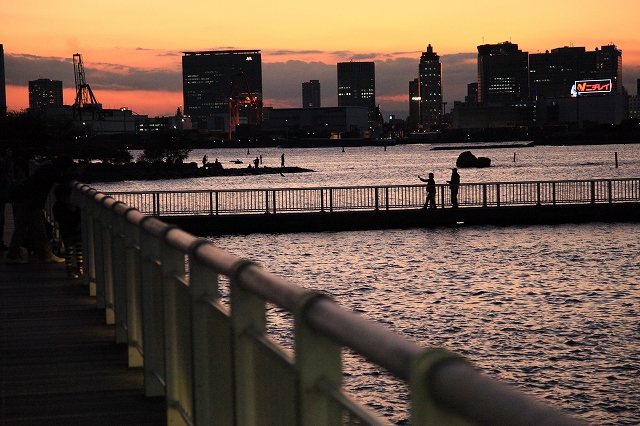 夕暮れの風景-2