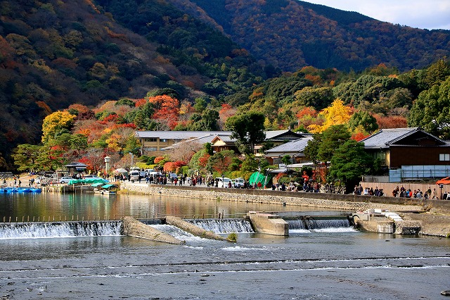 嵐山・渡月橋-2