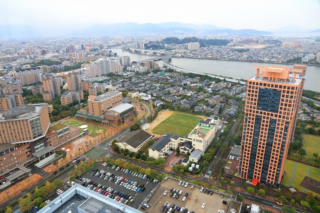 福岡タワーからの眺望