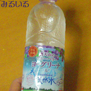 奥大山のブルーベリーヨーグリーナ&サントリー天然水飲みました!|手作りアクセサリー工房みるいる