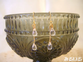 今日から4月♪誕生石『宝石のような水晶』を纏う!|手作りアクセサリー工房みるいる
