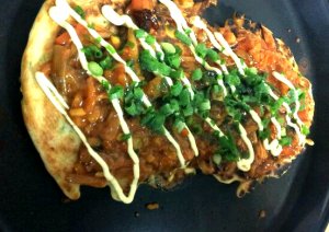 ビビンバお好み焼き