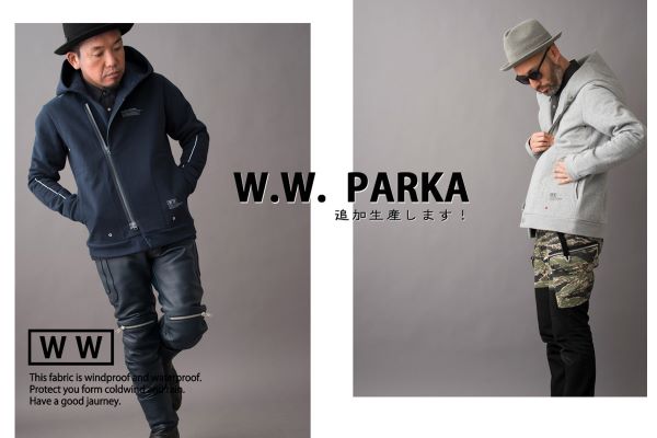 ROARS ORIGINAL W.W.Parka ロアーズオリジナル パーカー ネイビー S