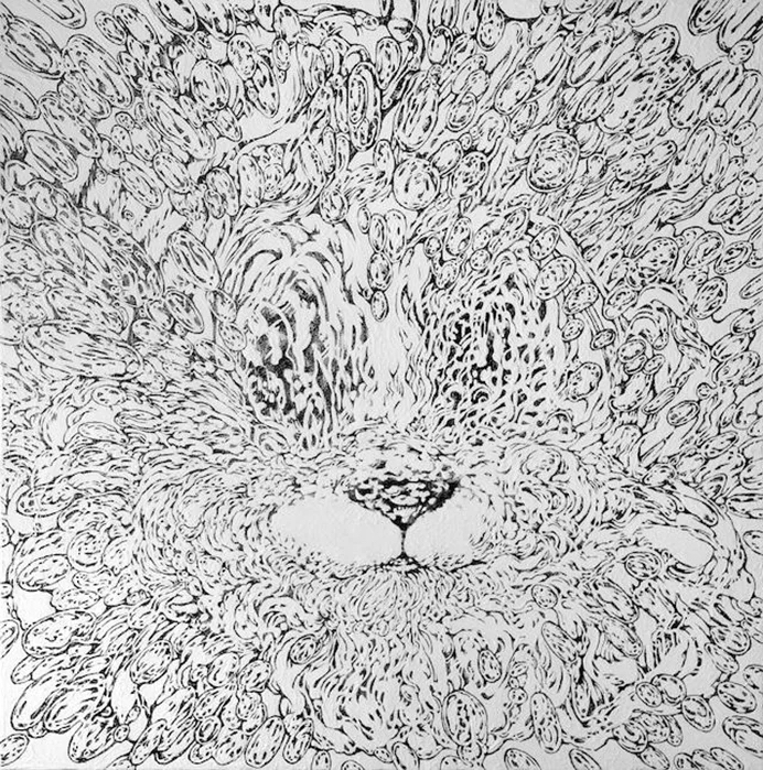 カワグチタクヤ 原画 A4 大阪・関西万博 イラスト アート オバケ
