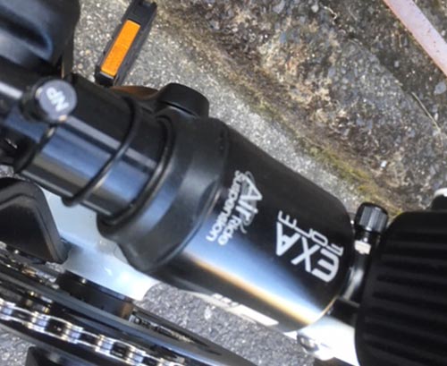 電動自転車BESV PS1リアサスペンション