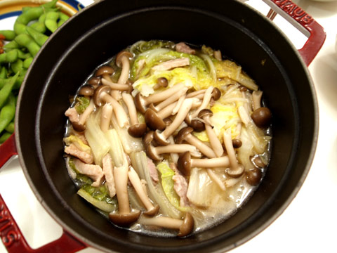 塩豚白菜鍋