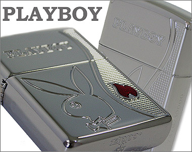 Playboy プレイボーイ Zippoライター Armor Case 男styleプラス