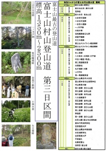 富士山 海から 登山 村山 古道 東海道表富士 西川卯一