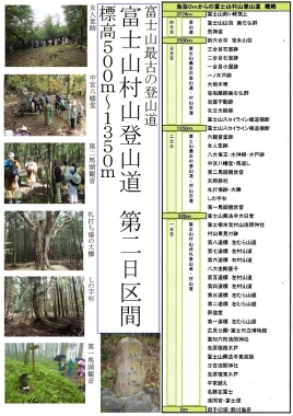 富士山 村山 古道 海から 0m 東海道表富士 西川卯一 ガイド 山伏 聖護院
