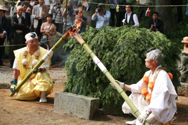 富士山専門店東海道表富士　西川卯一　登山ガイド　村山古道　大日堂　修験　山伏　先達