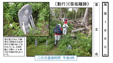 東海道表富士 西川卯一 富士山ガイド 村山古道 海から富士登山 山伏