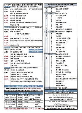 東海道表富士　西川卯一　村山　古道　海から　０ｍ登山　2016　山伏　峯入り　修行　富士山下山ツアー