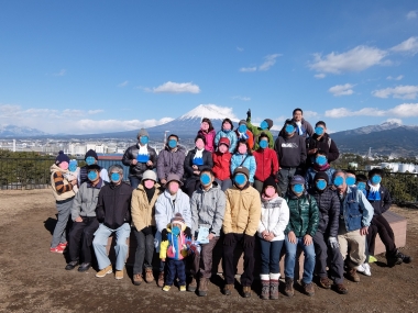 東海道表富士　富士市　西川卯一　富士山専門店　冬の富士山下山ツアー　村山古道