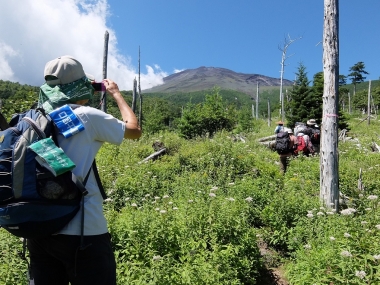 村山　分割登山　ガイド　西川卯一