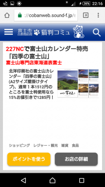 富士山　東海道表富士　西川卯一　NeCoban　B-1　吉原商店街