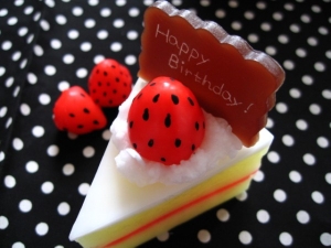 ショートケーキキャンドル