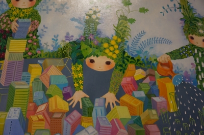 5281 ギャラリー椿（中央区京橋3-3）：呉 亜沙展 | 画廊めぐりノート