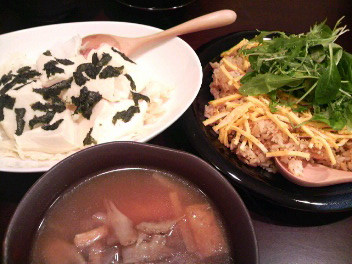晩ご飯100111