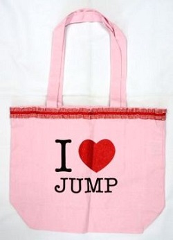 ヘイセイジャンプ　画像　公式トートバッグ　ピンク