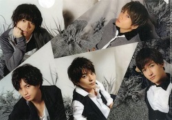 セクゾ　画像　公式クリアファイル