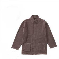 古着 画像 フリースジャケット ブラウン Sautoir M~Lサイズ レディース 美品