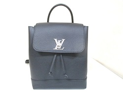 ルイヴィトン　画像　リュック　ロックミー・バッグパック　ノワール　黒　ソフトカーフレザー