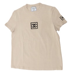 シャネル 画像 サマーニット ベージュ スポーツライン 40号 ココマーク