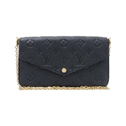 ルイヴィトン 画像 ショルダーバッグ モノグラムアンプラント ノワール ポシェットフェリシー