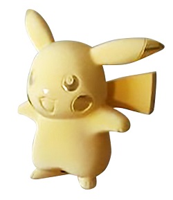金製品 画像 K242 24金 ピカチュウ フィギュア ポケットモンスター
