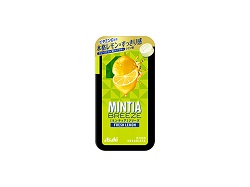 お菓子 画像 ミンティアブリーズ MINTIA BREEZE フレッシュレモン FRESH LEMON ビタミンC配合 フリーズドライ果汁 クエン酸 アサヒグループ食品 35%off