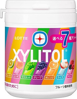 お菓子 画像 ボトルガム XYLITOL 選べる1種のアソート スウィーティ ピーチ マスカット グレープ オレンジ ライチ ベリー シュガーレス LOTTE 45%off