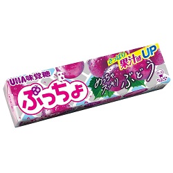 お菓子 画像 ぷっちょ めっちゃスッキリぶどう さっぱり果汁感UP UHA味覚糖 30%off