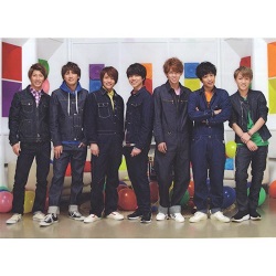 ジャニーズ 画像 ジャニーズWEST 中間淳太 桐山照史 藤井流星 重岡大毅 小瀧望 濱口崇裕 神山智洋 公式クリアファイル パリピポ 未使用品