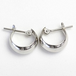 プラチナ製品 画像 Pt900 フープピアス