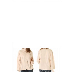 古着 画像 長袖シャツ 薄オレンジ BOWWOW Ｌサイズ レディース 美品