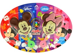 お菓子 画像 ペロティミッキー＆ミニー ディズニー グリコ 30%off