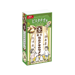お菓子 画像 ピスタチオ味ミルクキャラメル 滋養豊富 風味絶佳 森永 35%off