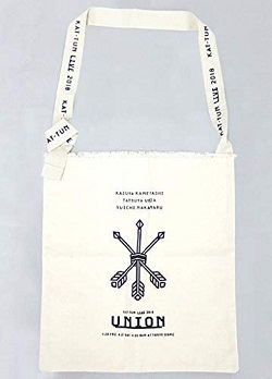 ジャニーズ 画像 KATTUN 亀梨和也 中丸雄一 上田竜也 公式グッズ ショッピングバッグ UNION 2018 美品