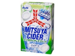 お菓子 画像 三ツ矢サイダータブレット サイダー味 さわやかつぶ入り アサヒグループ食品