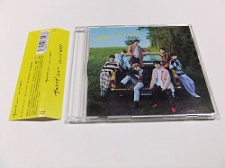 ジャニーズ 画像 ジャニーズWEST 中間淳太 桐山照史 重岡大毅 小瀧望 濱口崇裕 藤井流星 神山智洋 CD サムシングニュー 通常盤 美品 先着特典チェンジングジャケット付