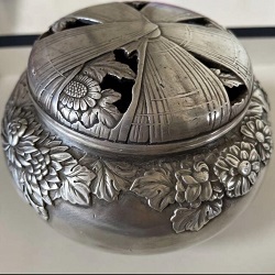 銀製品 画像 香炉 銀900刻印