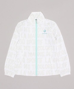 古着 画像 ナイロンジャケット 白 ルコック Le coq sportif Lサイズ レディース 美品