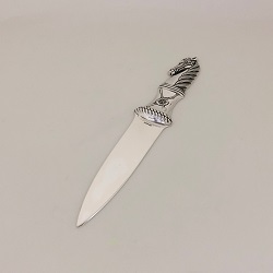 銀製品 画像 シルバー925 ペーパーナイフ ホース 馬