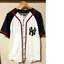 古着 画像 ベースボールシャツ 切替 Champion XLサイズ ユニセックス 美品