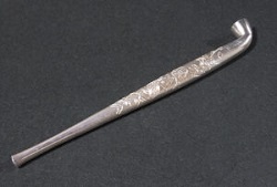 銀製品 画像 純銀製 キセル 煙管 アンティーク