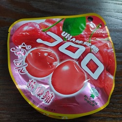 お菓子 画像 コロロ 佐藤錦 果汁使用 おいしさはやさしさ UHA味覚糖