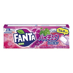 お菓子 画像 FANTA Grape ハイチュウ ラムネ入り 7粒入り 森永 35%off