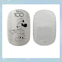 プラチナ製品 画像 Pt999 小判  ディズニー100周年 ミッキーマウス