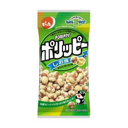 お菓子 画像 ポリッピー しお味 とってもEサイズ でん六
